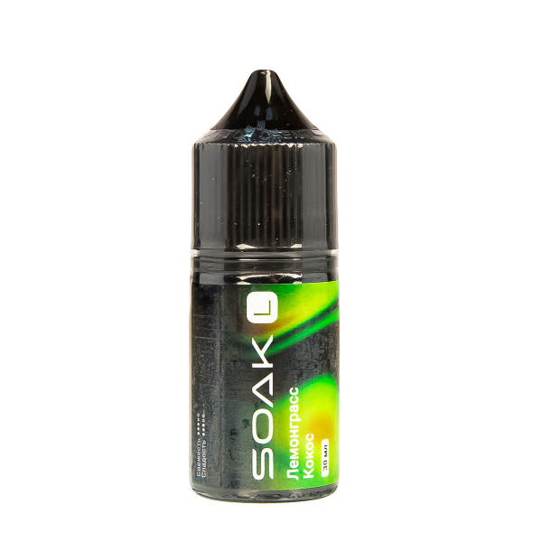 Жидкость Soak L30 Lemongrass Coconut 30 Мл 2 Мг в Петрозаводске