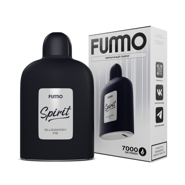 Электронка Fummo Spirit Черничный Пирог   в Петрозаводске