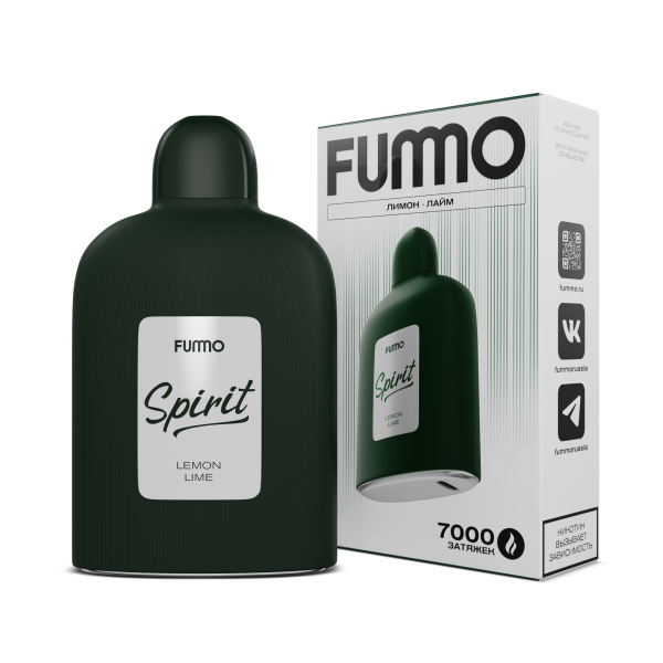 Электронка Fummo Spirit Лимон Лайм  в Петрозаводске