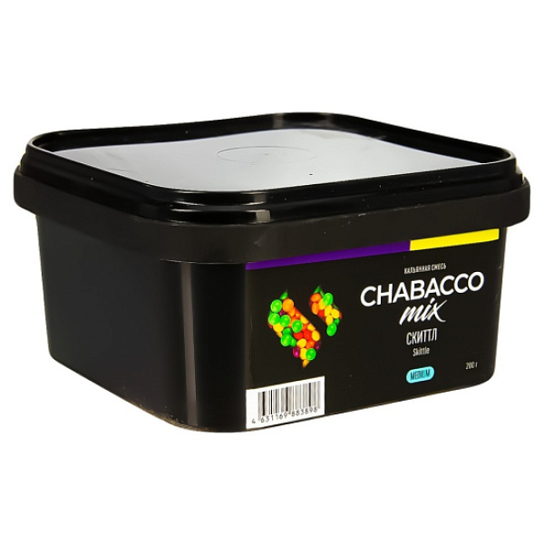 Смесь Chabacco Mix Skittle   Medium 200 гр в Петрозаводске
