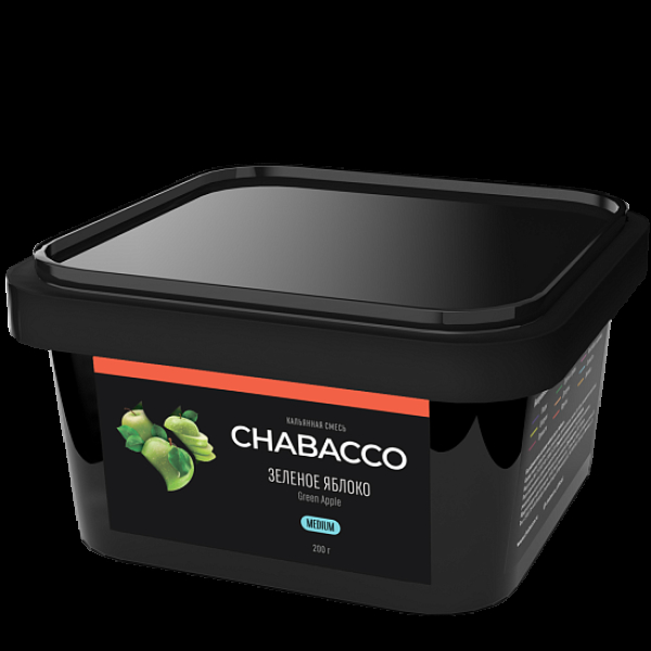 Смесь Chabacco Green Apple    Medium 200 гр в Петрозаводске