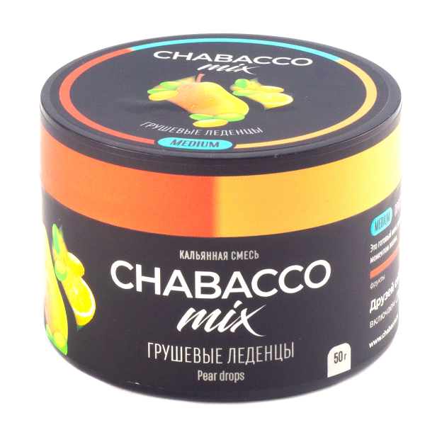 Смесь Chabacco Mix Pear Drops   Medium 50 гр в Петрозаводске