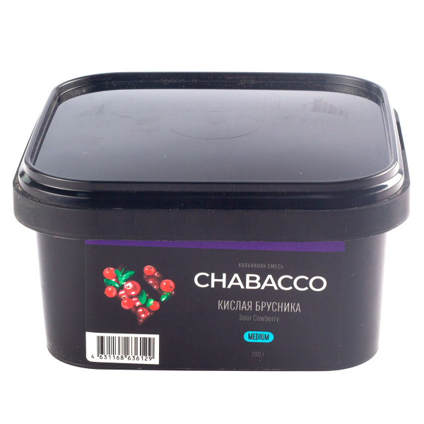 Смесь Chabacco Sour Cowberry    Medium 200 гр в Петрозаводске