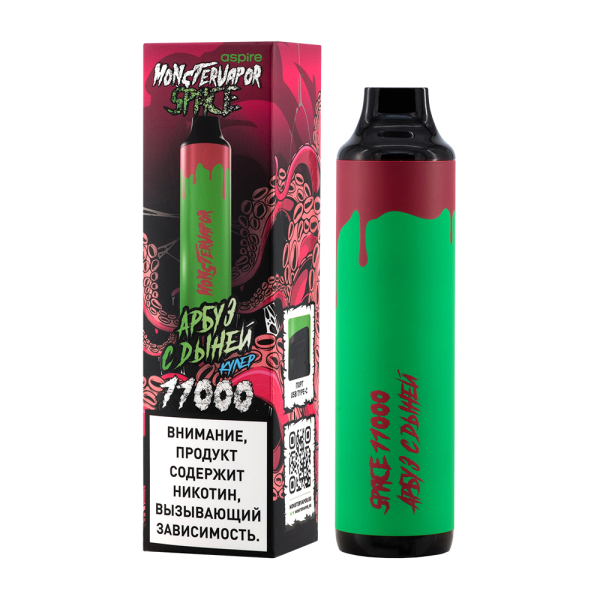 Электронка Monstervapor Space Арбуз И Дыня (11000 Затяжек) в Петрозаводске