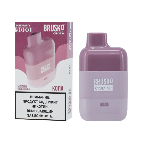 Электронка Brusko Longparty Кола (9000 Затяжек) в Петрозаводске