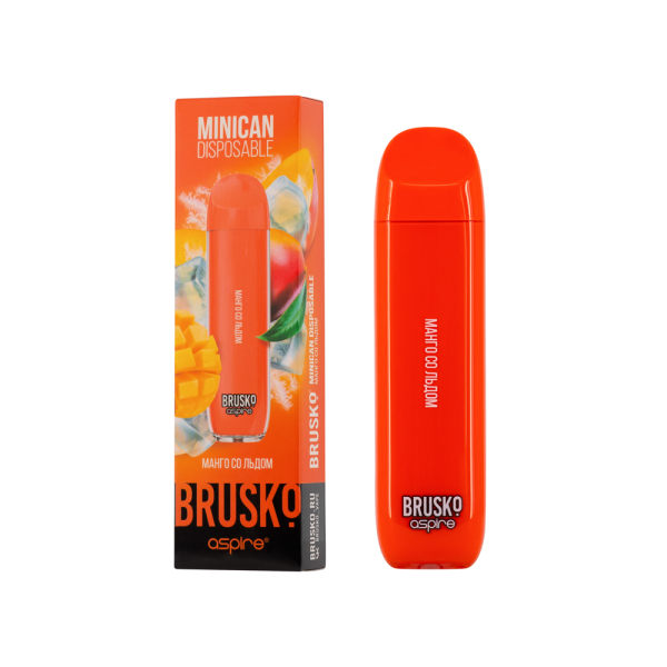 Электронка Brusko Minican Манго Со Льдом (1500 Затяжек) в Петрозаводске