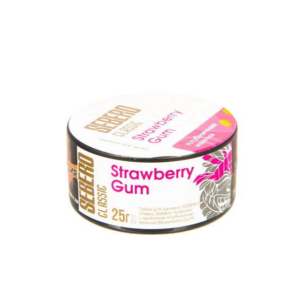 Табак Sebero Strawberry Gum  25 грамм в Петрозаводске
