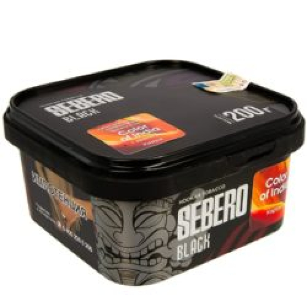 Табак Sebero Black Color Of India  200 грамм в Петрозаводске