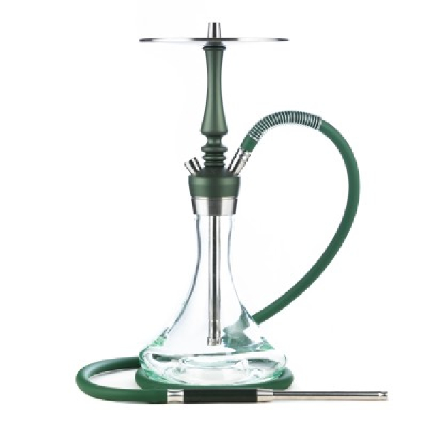Кальян Hoob Mars Pro Mini British Racing Green Stainless Steel в Петрозаводске