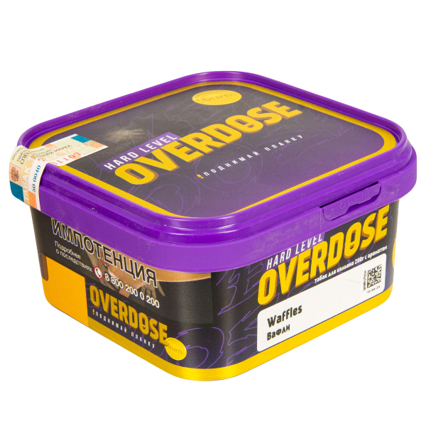 Табак Overdose Waffles  200 грамм в Петрозаводске