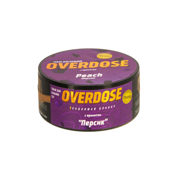 Табак Overdose Peach  25 грамм в Петрозаводске