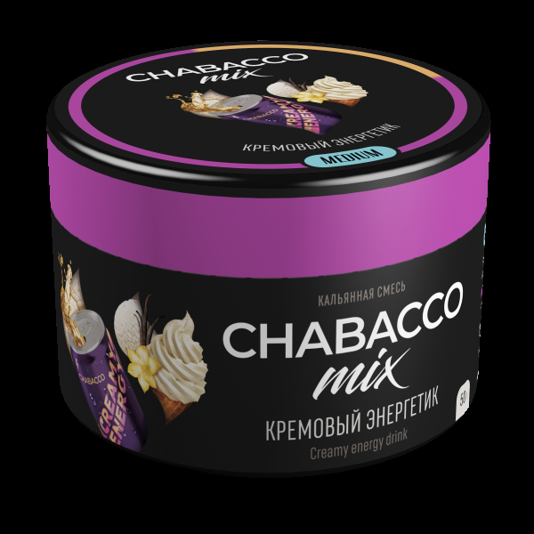 Смесь Chabacco Mix Medium Creamy Energy Drink  50 гр в Петрозаводске
