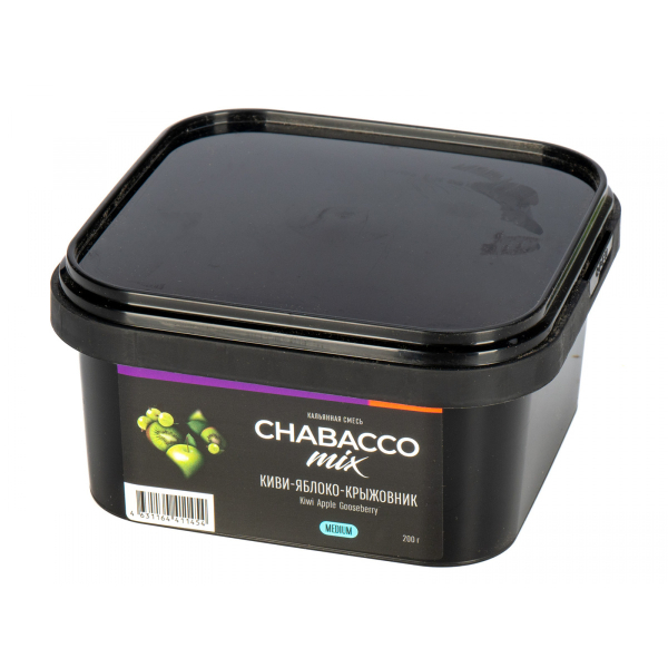 Смесь Chabacco Mix Medium Kiwi Apple Gooseberry  200 гр в Петрозаводске