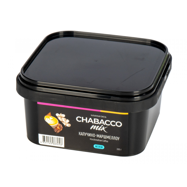 Смесь Chabacco Mix Medium Cappuccino Marshmallow  200 гр в Петрозаводске