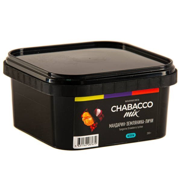 Смесь Chabacco Mix Medium Tangerine Strawberry Lychee  200 гр в Петрозаводске