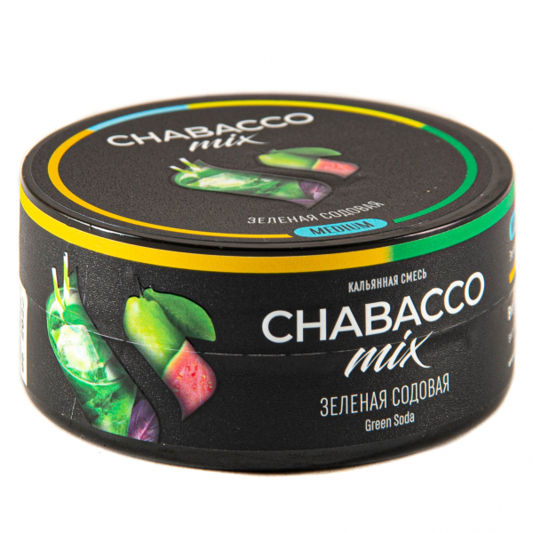 Смесь Chabacco Mix Medium Green Soda  25 гр в Петрозаводске