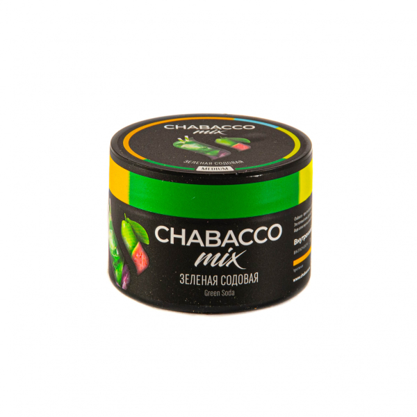 Смесь Chabacco Mix Medium Green Soda  50 гр в Петрозаводске