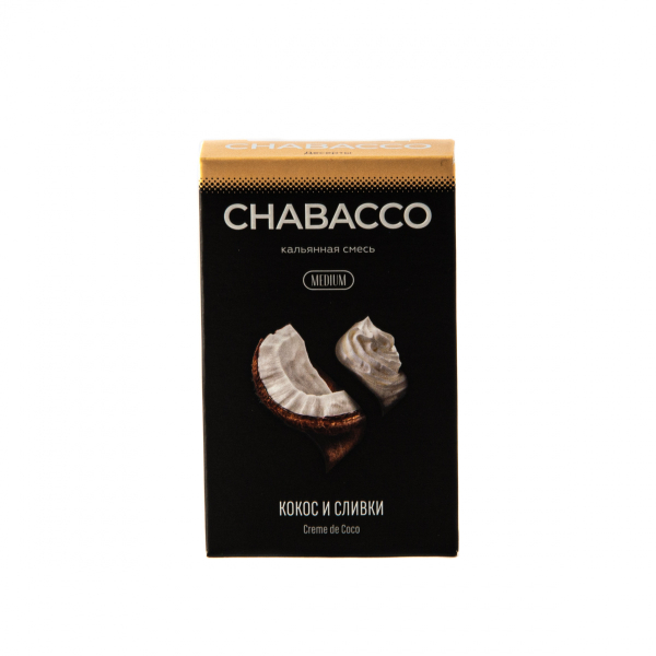 Смесь Chabacco Mix Medium Crème De Coco  50 гр в Петрозаводске