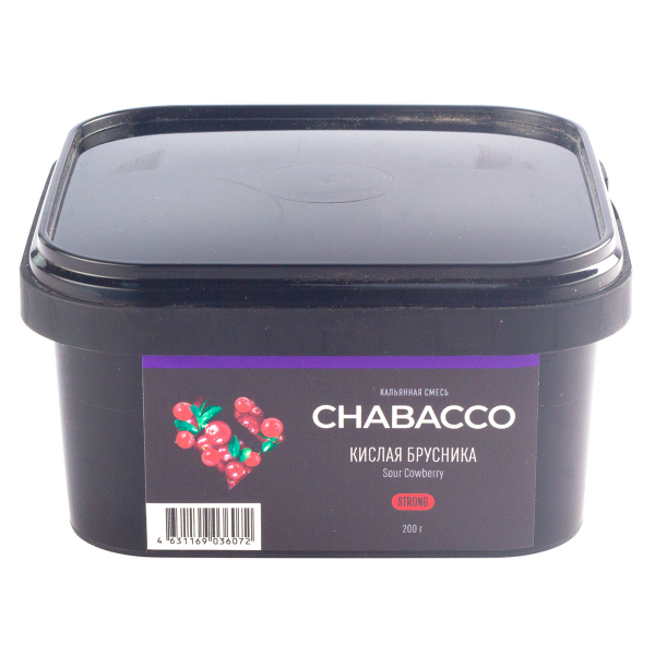 Смесь Chabacco Strong Sour Cowberry  200 гр в Петрозаводске
