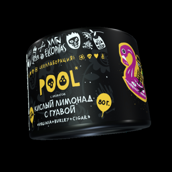 Табак  Хулиган Pool (Кислый Лимонад С Гуавой)  80 грамм в Петрозаводске