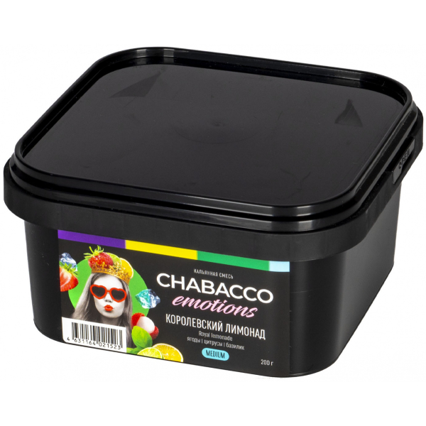 Смесь Chabacco Mix Medium Royal Lemonade  200 гр в Петрозаводске