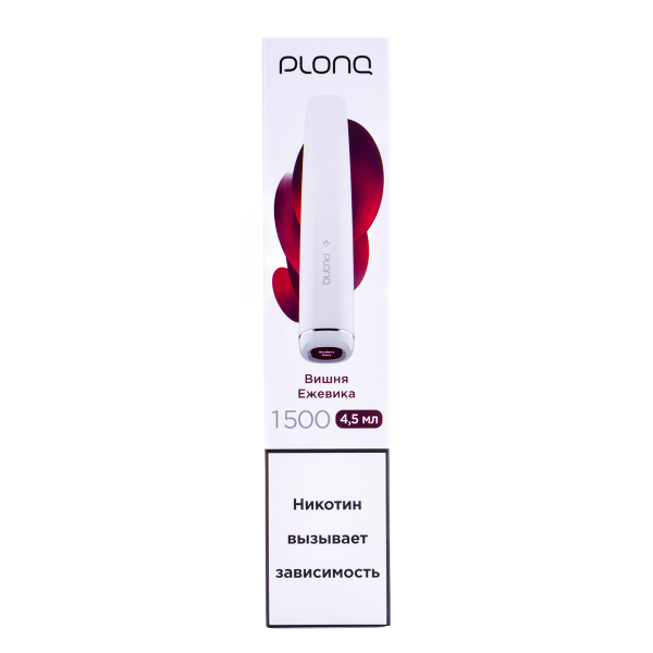 Электронка Plonq Plus Вишня Ежевика (1500 Затяжек) 20 Мг в Петрозаводске
