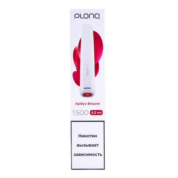 Электронка Plonq Plus Арбуз Вишня (1500 Затяжек) 20 Мг в Петрозаводске