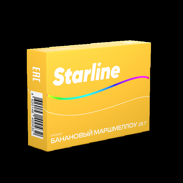 Табак Starline Банановый Маршмеллоу  25 грамм в Петрозаводске