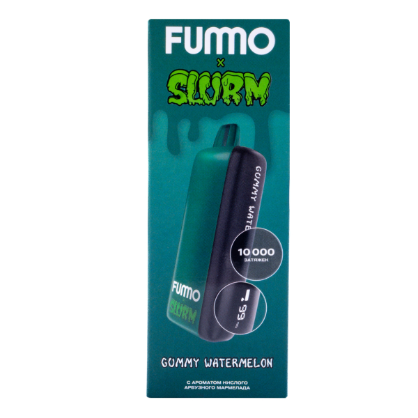 Электронка Fummo Indic Slurm Кислый Арбузный Мармелад (10 000 Затяжек) в Петрозаводске