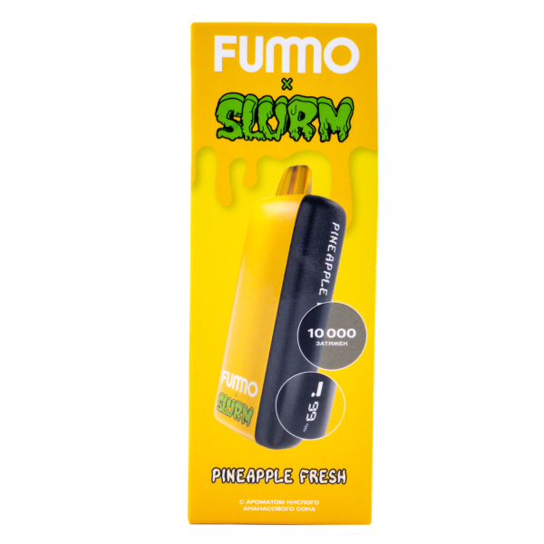 Электронка Fummo Indic Slurm Кислый Ананасовый Сок (10 000 Затяжек) в Петрозаводске