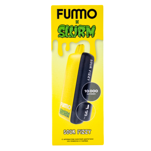 Электронка Fummo Indic Slurm Кислая Шипучка Из Лимона И Лайма (10 000 Затяжек) в Петрозаводске