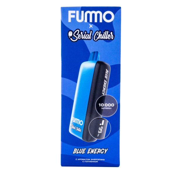 Электронка Fummo Indic Serial Chiller Энергетик С Голубикой (10 000 Затяжек) в Петрозаводске