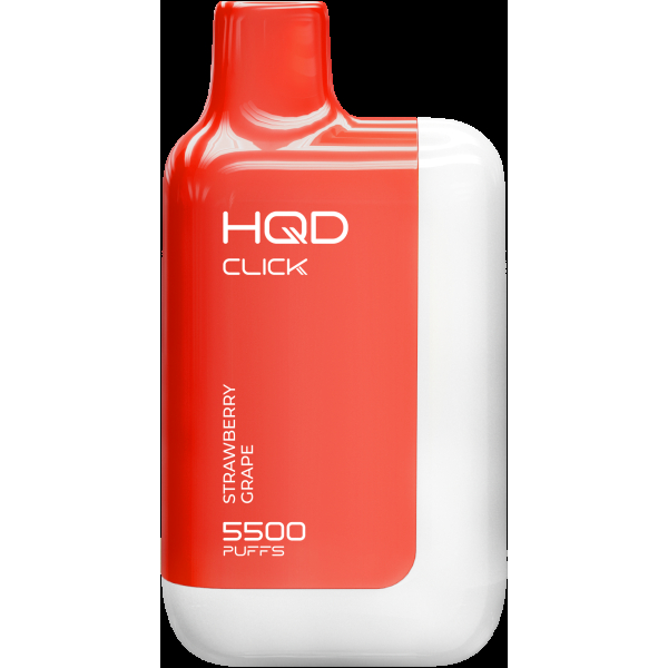 POD-система Hqd Click Устройство + Картридж Клубника Виноград (5500 Затяжек) в Петрозаводске