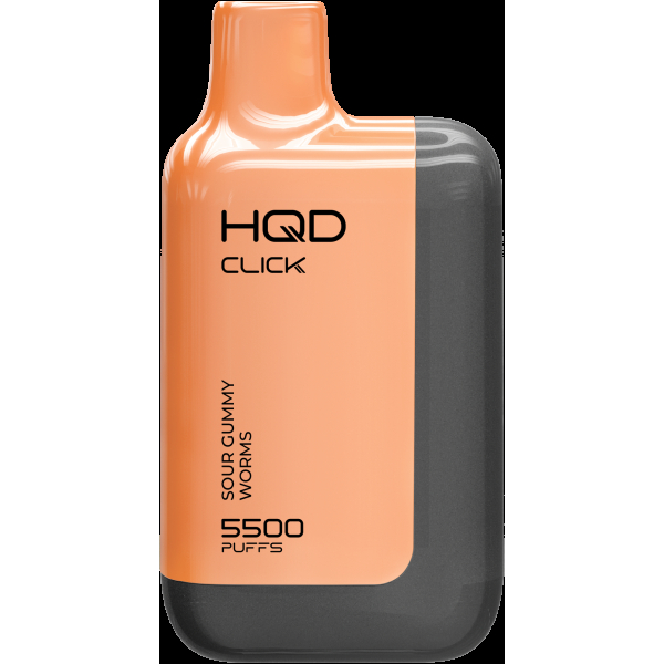 POD-система Hqd Click Устройство + Картридж Кислые Мармеладные Червячки (5500 Затяжек) в Петрозаводске