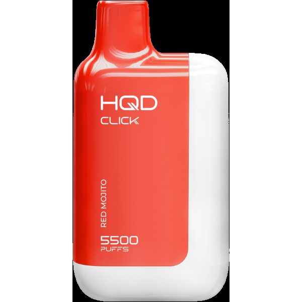 POD-система Hqd Click Устройство + Картридж Красный Мохито (5500 Затяжек) в Петрозаводске