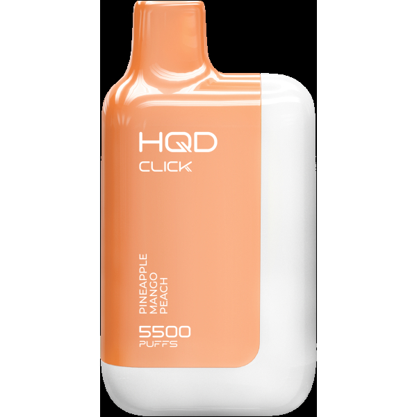 POD-система Hqd Click Устройство + Картридж Ананас Манго Персик (5500 Затяжек) в Петрозаводске
