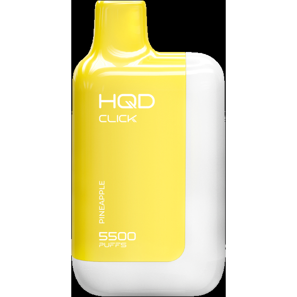 POD-система Hqd Click Устройство + Картридж Ананас (5500 Затяжек) в Петрозаводске