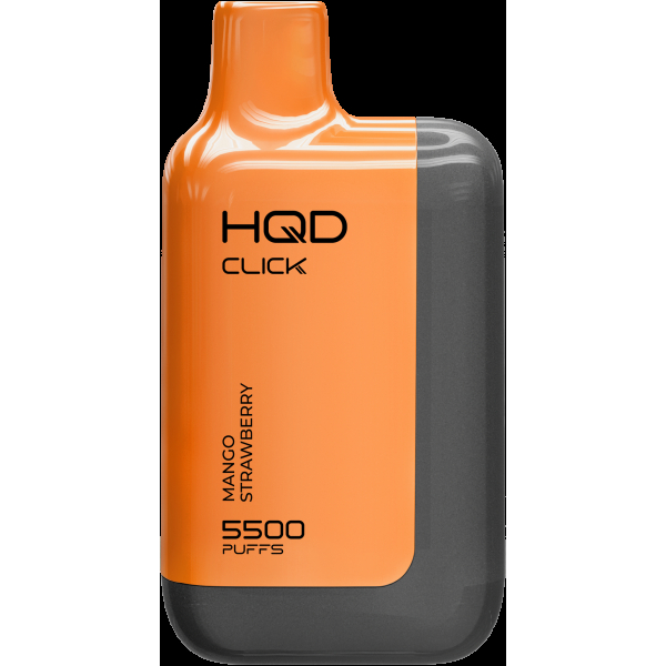 POD-система Hqd Click Устройство + Картридж Манго Клубника (5500 Затяжек) в Петрозаводске