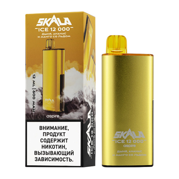 Электронка Skala Ice 12000 Дыня,Ананас И Манго Со Льдом в Петрозаводске