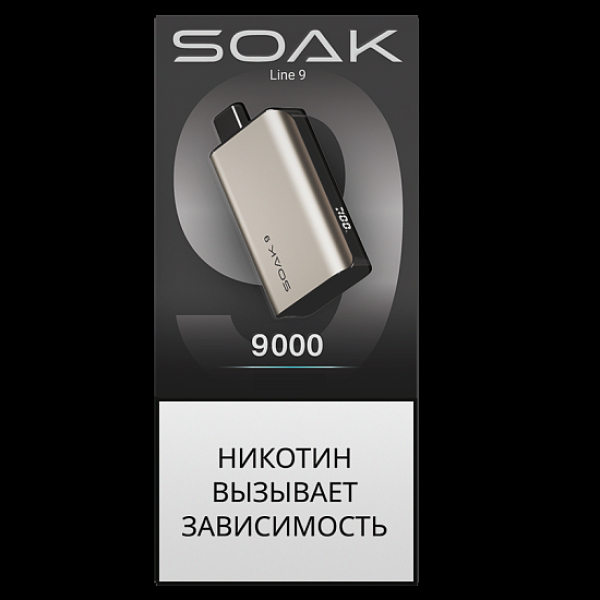 Электронка Soak 9 Titanium 9000 Арбуз Мята в Петрозаводске