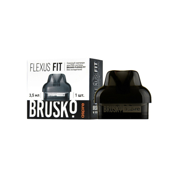 Сменный Картридж Brusko Flexus Fit (Черный) 3,5 Мл, Упак. 1 Шт в Петрозаводске