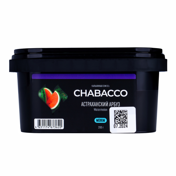 Смесь Chabacco Medium Watermelon Astrakhan  200 гр в Петрозаводске