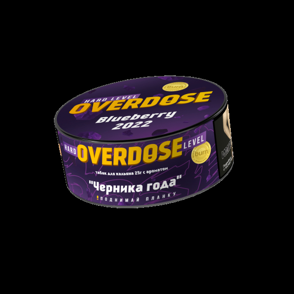 Табак Overdose Blueberry 2022  25 грамм в Петрозаводске