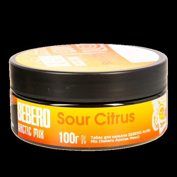 Табак Sebero Arctic Mix Sour Citrus  100 грамм в Петрозаводске