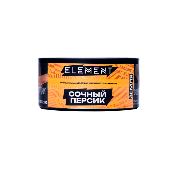 Табак Element Земля Rich Peach 25 грамм в Петрозаводске