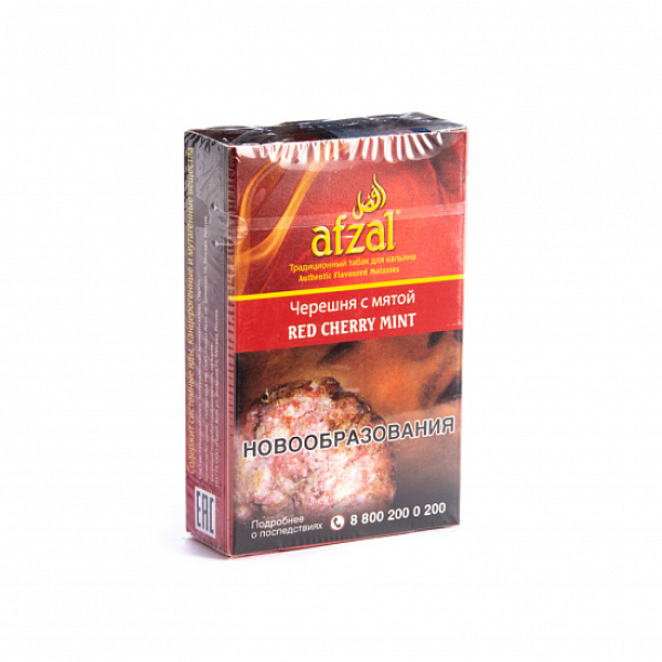 Табак Afzal Red Cherry Mint 40 грамм  в Петрозаводске