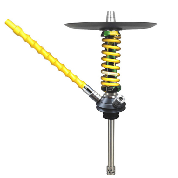 Кальян Mamay Customs Coilovers Micro Зелено Золотой Сплеш  в Петрозаводске