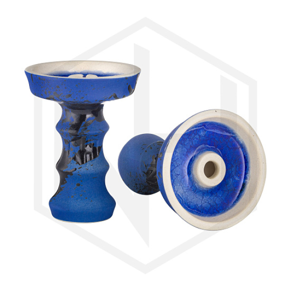 Чаша Nejn Lotus Matt Blue Голубая для кальяна в Петрозаводске