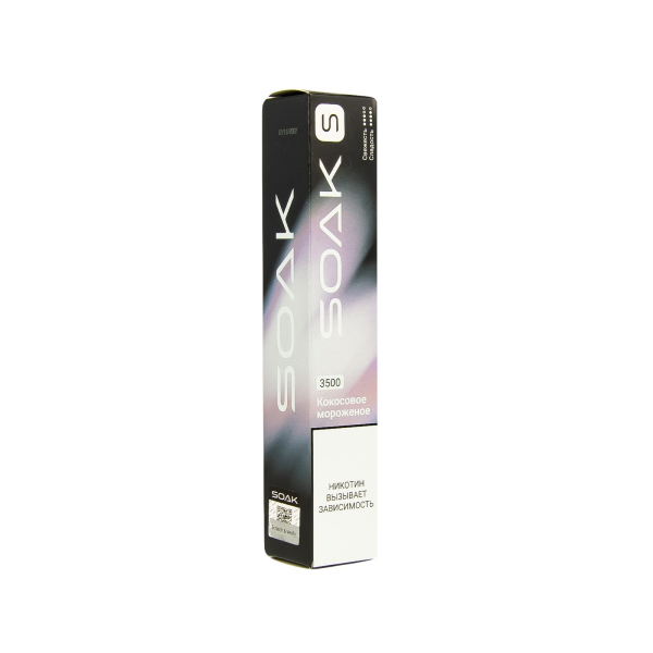 ЭСДН SOAK S Ice Cream Coconut 3500 тяг в Петрозаводске