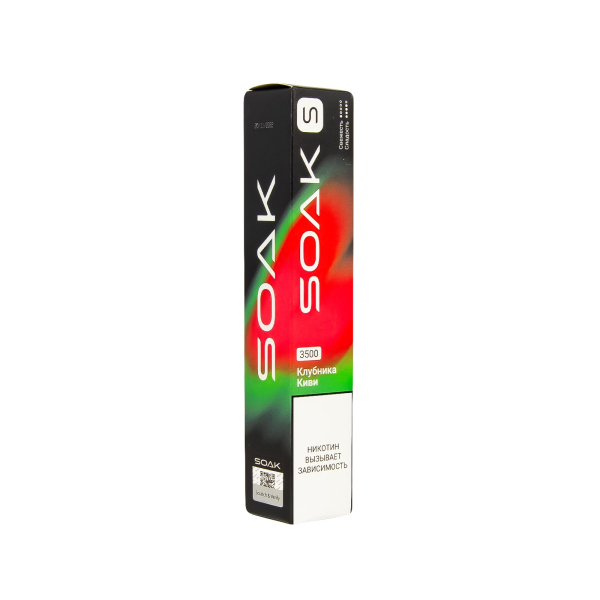 ЭСДН SOAK S Strawberry Kiwi 3500 тяг в Петрозаводске